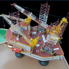 Drilling platform model
